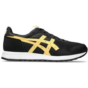 Asics Tiger Runner II sneakers voor heren, Black Faded Yellow, 39 EU