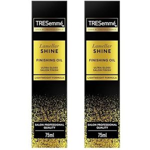 Tresemme Finishing Oil Lamellar Shine lichtgewicht haarolie voor een salonfinish vol glans met gepatenteerde Lamellar-technologie 75 ml 2 stuks