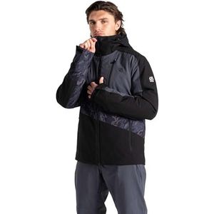 Dare2B Baseplate II Jacket ski-jack, zwart en grijs, XL, zwart en grijs., XL