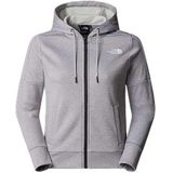 The North Face Reaxion Fleece F/Z Jas met capuchon voor dames Tnf Light Grey Heather L