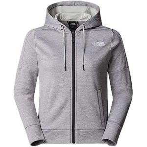 The North Face Reaxion Fleece F/Z Jas met capuchon voor dames Tnf Light Grey Heather L
