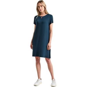 Street One - Dames Shirt - Turkoois - Jerseyjurk