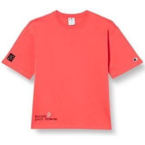 Champion Rochester 1919-Made with Love S-S T-shirt, roze Cayenne (CYE), M dames, Cayenne Roze (Cye), M
