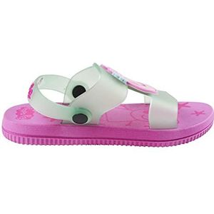 Peppa Pig Sandalen - Kleur Blauw en Roze - Maat 26/27-3D Karakter op de voorkant - Kindersandalen van PVC - Origineel product Ontworpen in Spanje