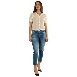 ONLY Dames Onlpaula 2/4 O-hals Cardigan, berk, L