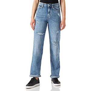 Q/S designed by Damesbroek 7/8 MOM Fit, oceaanblauw, 40