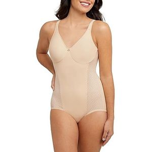 Bali Women's Passion for Comfort Minimizer Bodysuit, Soft Taupe, 38C
