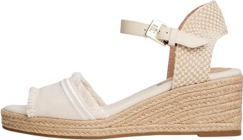 TOMMY HILFIGER - Sandaal - Beige - Met Plateau - Sleehak
