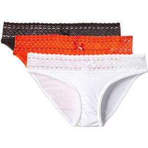 Variance Les Quotidiens Slip voor dames, 3 stuks - multi - 46