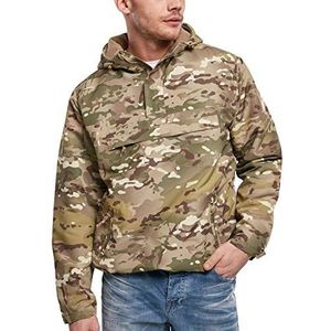 Brandit Windjack voor heren, Tactische Camo, 3XL