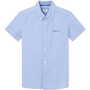 Pepe Jeans Jongen MISTERTON Shirt, Bleach Blauw, 16 jaar, Bleekmiddel Blauw, 16 jaar