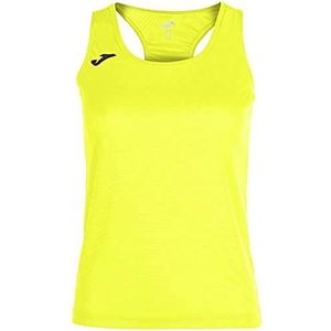 Joma T-shirts voor dames, neongeel, maat XS
