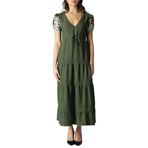Desigual Gingy Casual jurk voor dames, groen, XS
