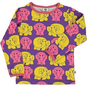 T-shirt LS. Elephant, Purple Heart, 80 cm