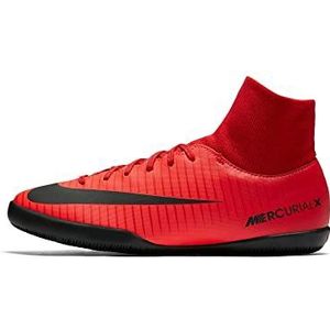 Nike MercurialX Victory Vi Dynamic Fit Ic Voetbalschoenen voor kinderen, uniseks, Meerkleurig University Red Black Bright Cr, 36 EU