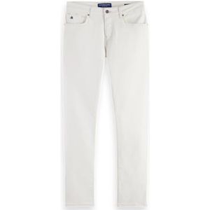 Scotch & Soda Core Ralston Regular Fit jeans voor heren, Cool White 7635, 29W / 30L