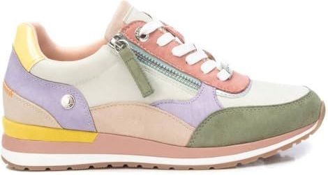 Refresh - 17150301-AQUA - Casual Schoenen - Groen - Plat - Veters en Ritssluiting