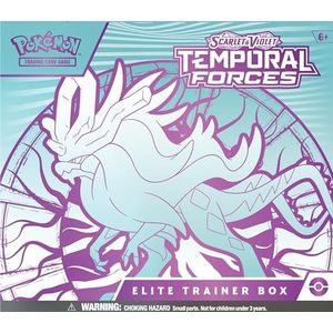 POK Trading Card Game Scarlet & Violet 05 Temporal Forces Elite Trainer Box - Walking Wake