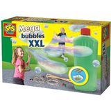 SES - Mega Bubbles XXL - Bellenblaas - met Handige Too - Paperclips en Sterk Zeepsop Voor de Leukste Grote Bellen