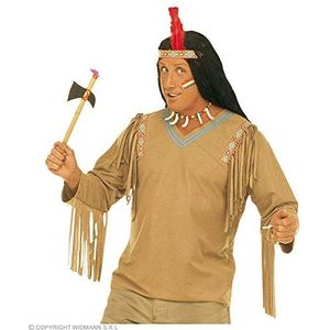 WIDMANN Apache mantel met hoofdband kostuum klein voor Wild West indianenkostuum