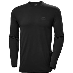 Helly Hansen Nord Graphic T-shirt Met Lange Mouwen Zwart Man