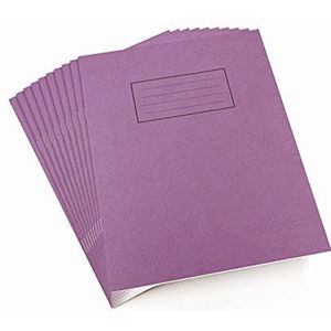 Silvine Oefenboek 229 x 178mm Geregeld met Marge Paars (10 Pack)