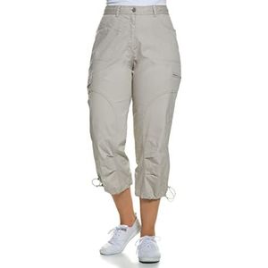 Ulla Popken Damesbroek in grote maten, marmer, 42W / 32L