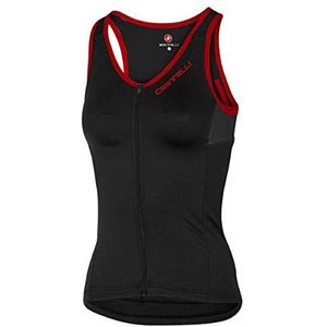 Castelli 4517064-231 Solare Top sportbeha voor dames zwart/rood XL