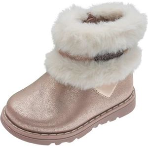 Chicco, Meisjeslaarzen met ritssluiting aan de zijkant, warm, comfortabel en ademend, ideaal voor herfst en winter, schoenen voor meisjes en meisjes, ontworpen in Italië, Roze, 21 EU