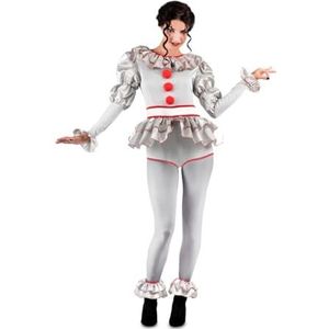 viving Kostuum, romper en enkelkousen met ruches, maat XL (1)