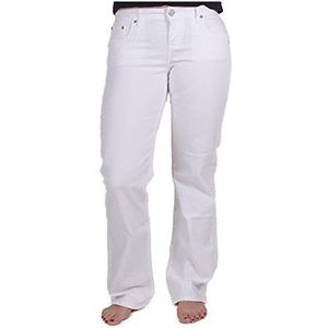 LTB Valerie Bootcut Jeans voor dames, Wit (Wit 100), 30W / 30L
