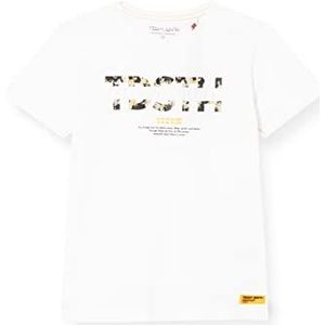 Teddy Smith T-shirt voor jongens T-altino MC Jr, Wit, 14 Jaren