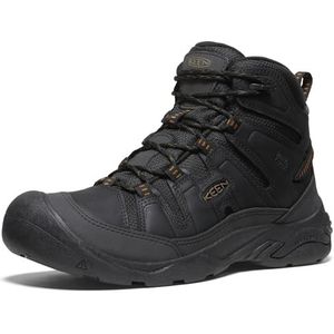 KEEN Circadia Mid waterdichte wandelschoenen voor heren, Zwarte Curry, 47 EU