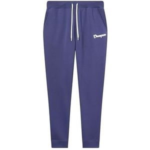 Champion Legacy Dames, Graphic Rib Manchet Broek, L, Blauw, Blauw, L