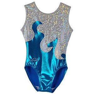 Obersee O3gl004cxxs Turnpakje voor meisjes, turquoise golven, Cxxs kind (2-3 jaar), Turquoise golven, Cxxs Child (2-3 ans)