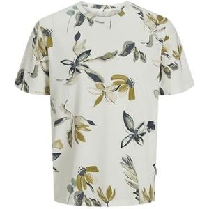 Jack & Jones Jorvarenna Tee - T-shirt - Cloud Dancer - 100% Katoen