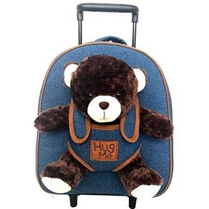 CEG Peluche Kinderbagage, 33 cm, 6 liter, blauw (denim)