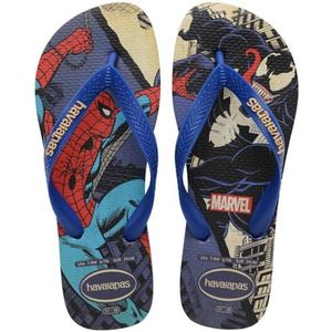 Havaianas Uniseks Top Marvel Classics Teenslippers, Marine Blauw, 37/38 EU