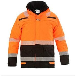 Hydrowear 072395OB-XS UTAH RS Line Parka, Hi-Vis oranje/zwart, maat XS