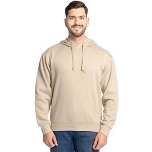 Fruit of the Loom Eversoft fleece hoodies voor heren, vochtafvoerend en ademend, pullover met capuchon, Kaki Heather Trui, S