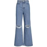Jeans - Wijde Pasvorm - Hoge Taille - Stijve Stof - 100% Katoen