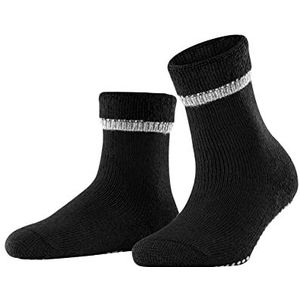 FALKE Dames Stopper sokken Cuddle Pads W HP Katoen Wol Noppen op de zool 1 Paar, Zwart (Black 3009), 35-38