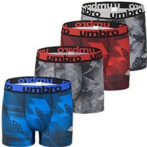 Umbro Boxershorts voor heren, 4 stuks, meerkleurig (Sub6), M