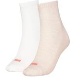 PUMA - Sokken - Effen Kleuren - Set van 2 Paar - Katoenmix met Stretchgehalte