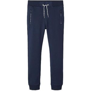 NAME IT Joggingbroek voor jongens, effen, grijs (Dark Sapphire), 104