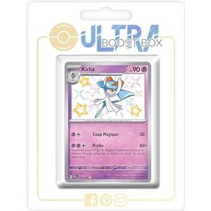 Kirlia 154/091 Shiny - Ultraboost X Écarlate et Violet 4.5 - Destinées de Paldea Doos met 10 Franse Pokemon kaarten