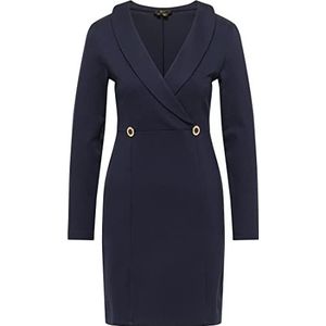 NALLY Dames etui-jurk 19222964-NA02, marine, M, marineblauw, M