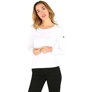 Armor Lux Annaïg Sweatshirt voor dames, Wit, 40