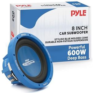 Pyle PLBW84 600W Blue Wave High Performance Subwoofer 8 inch