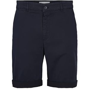 BY GARMENT MAKERS Sustainable; obviously! Heren The Organic Chino Shorts, Navy Blazer, S, navy blazer, S